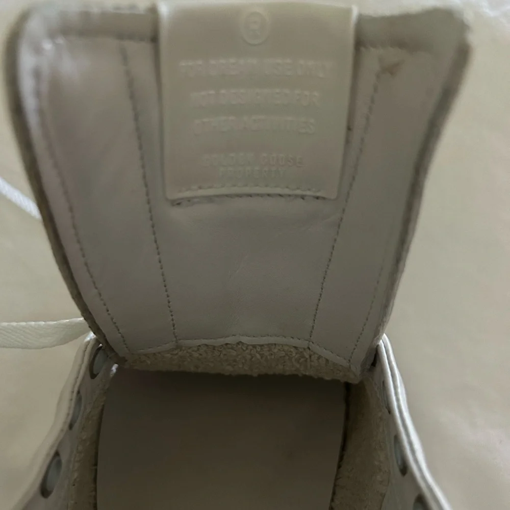 GOLDEN GOOSE PURE STAR SNEAKERS SIZE 7 - Picture 10 of 12